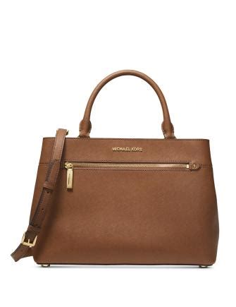 Michael Michael Kors Hailee Crossgrain Leather Satchel